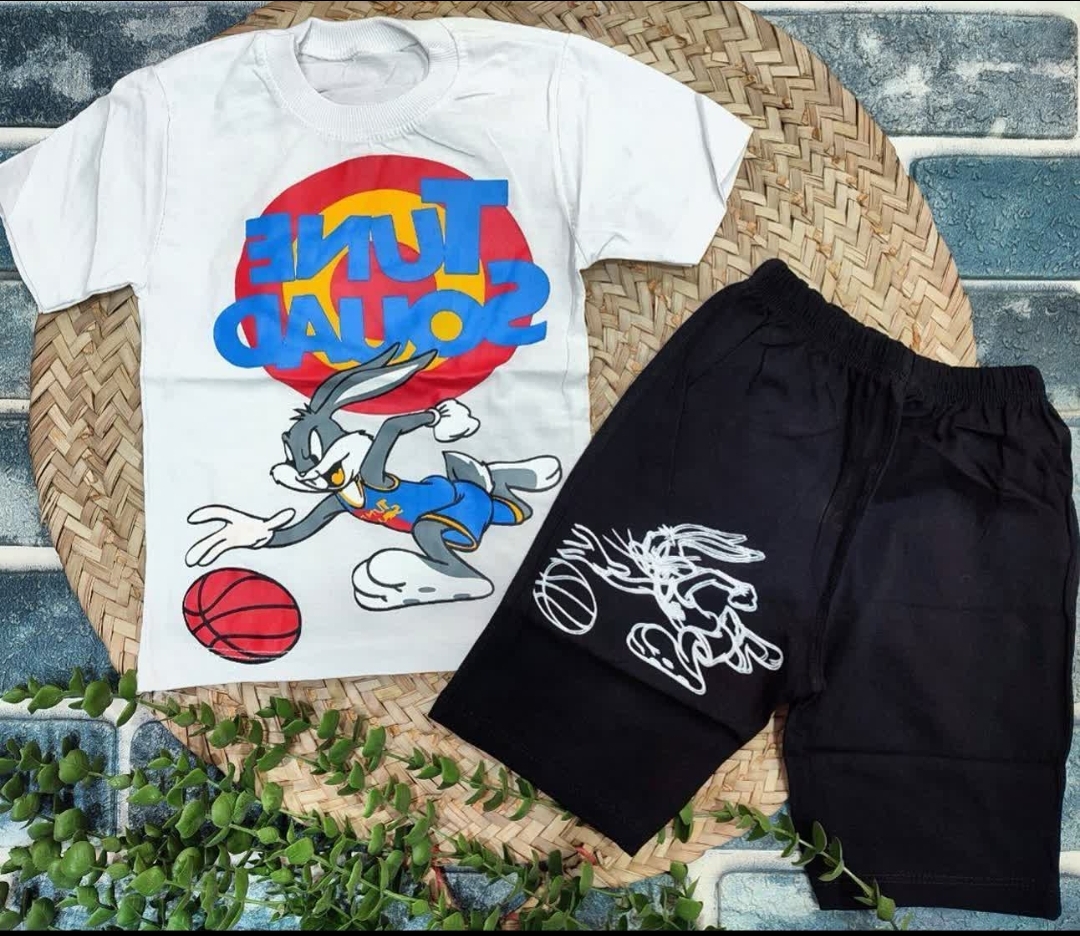 ست اسپرت تیشرت و شلوارک پسرانه